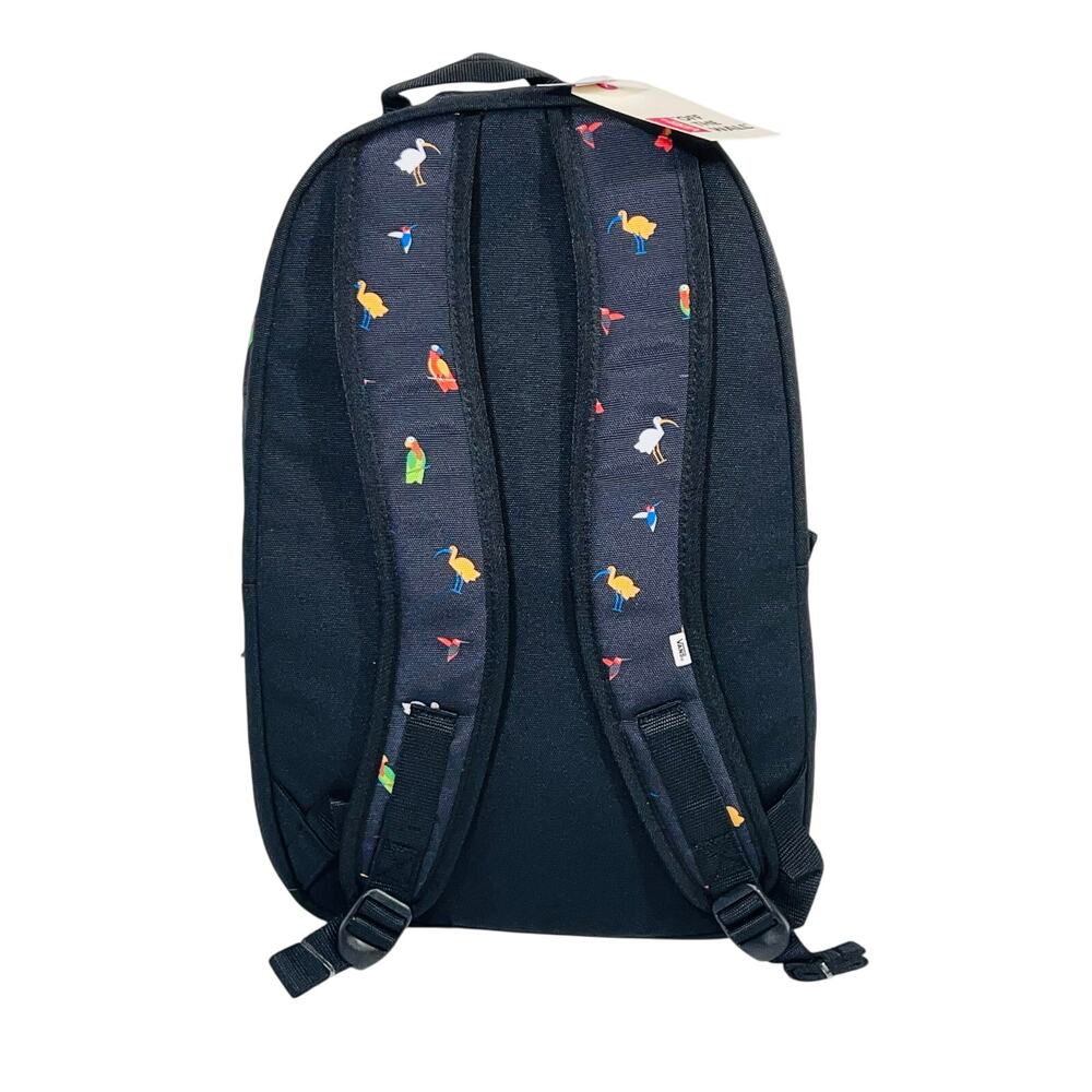 Vans Tiburon Wild Birds Classic Backpack Book Bag School Laptop New - Picture 3 of 8